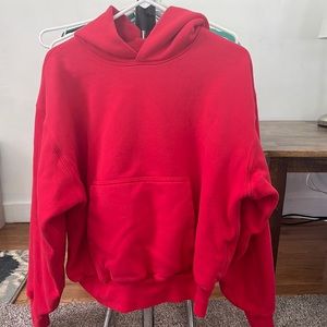 Yeezy x Gap red hoodie